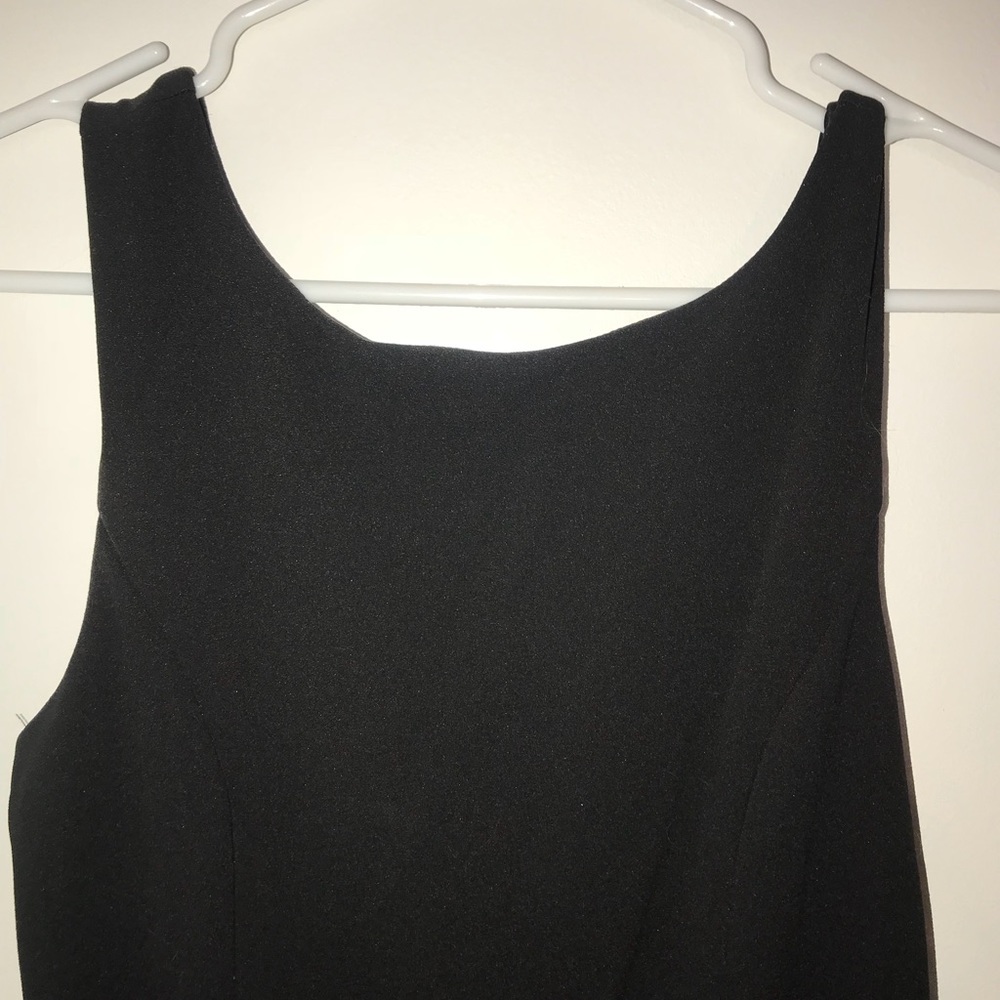 Black Maxi w/ Leg Slit